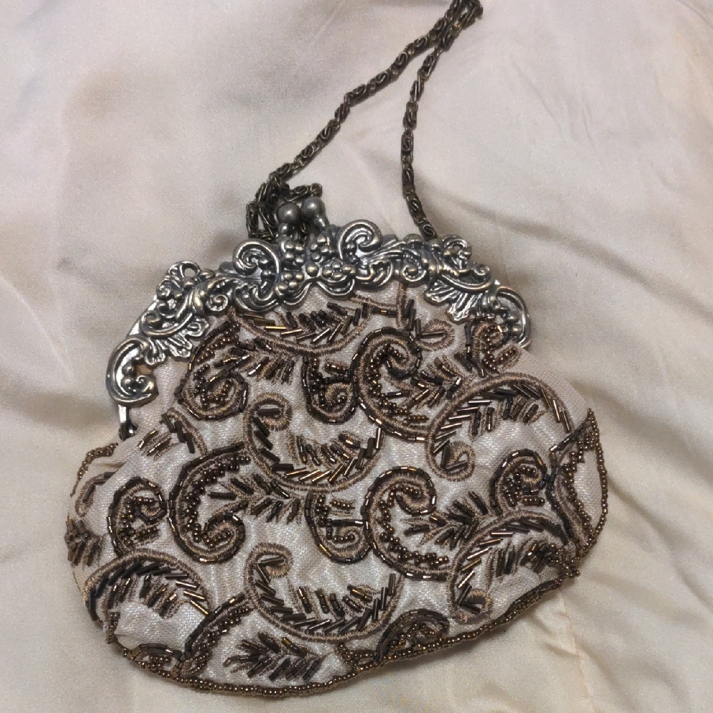 Elegant Beaded Evening Clutch